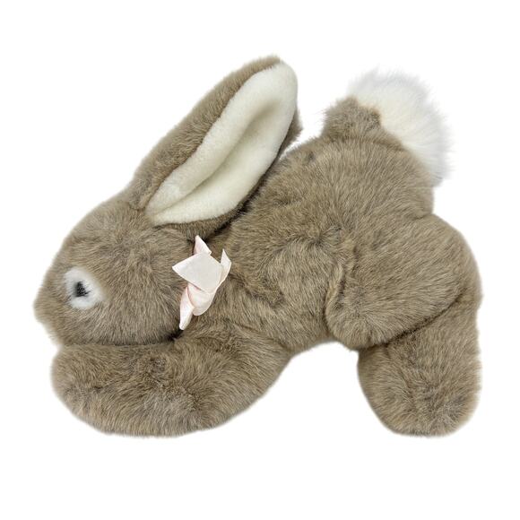Ganzbros Heritage Collection Bunny Rabbit Plush Tan Realistic 10 Inch Ganz - Picture 2 of 9